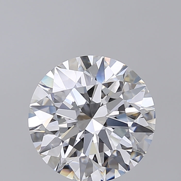 2.01 Carat Round Shaped, Excellent Cut, E Color, VVS2 Clarity, IGI Certified Lab Grown Diamond