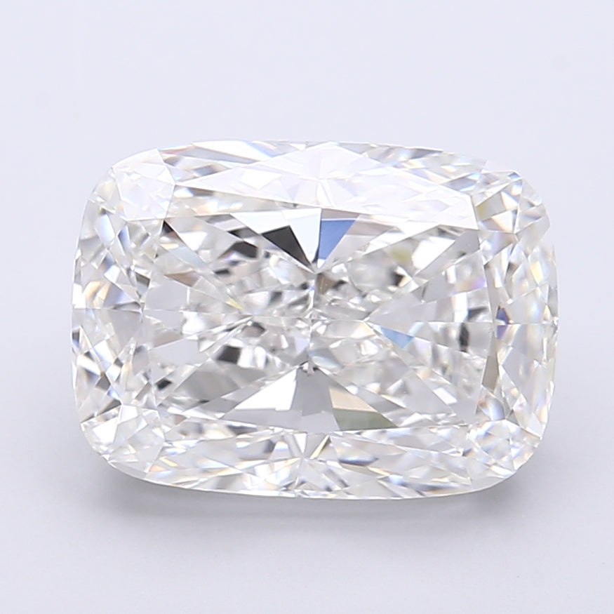 6.04 Carat Cushion Shaped, Very Good Cut, E Color, VVS2 Clarity, IGI Certified Lab Grown Diamond
