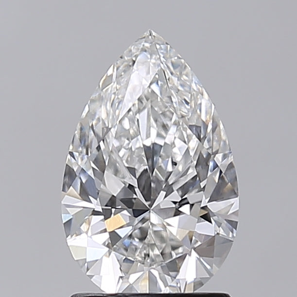 1.51 Carat Pear Shaped, Excellent Cut, E Color, VVS1 Clarity, IGI Certified Lab Grown Diamond