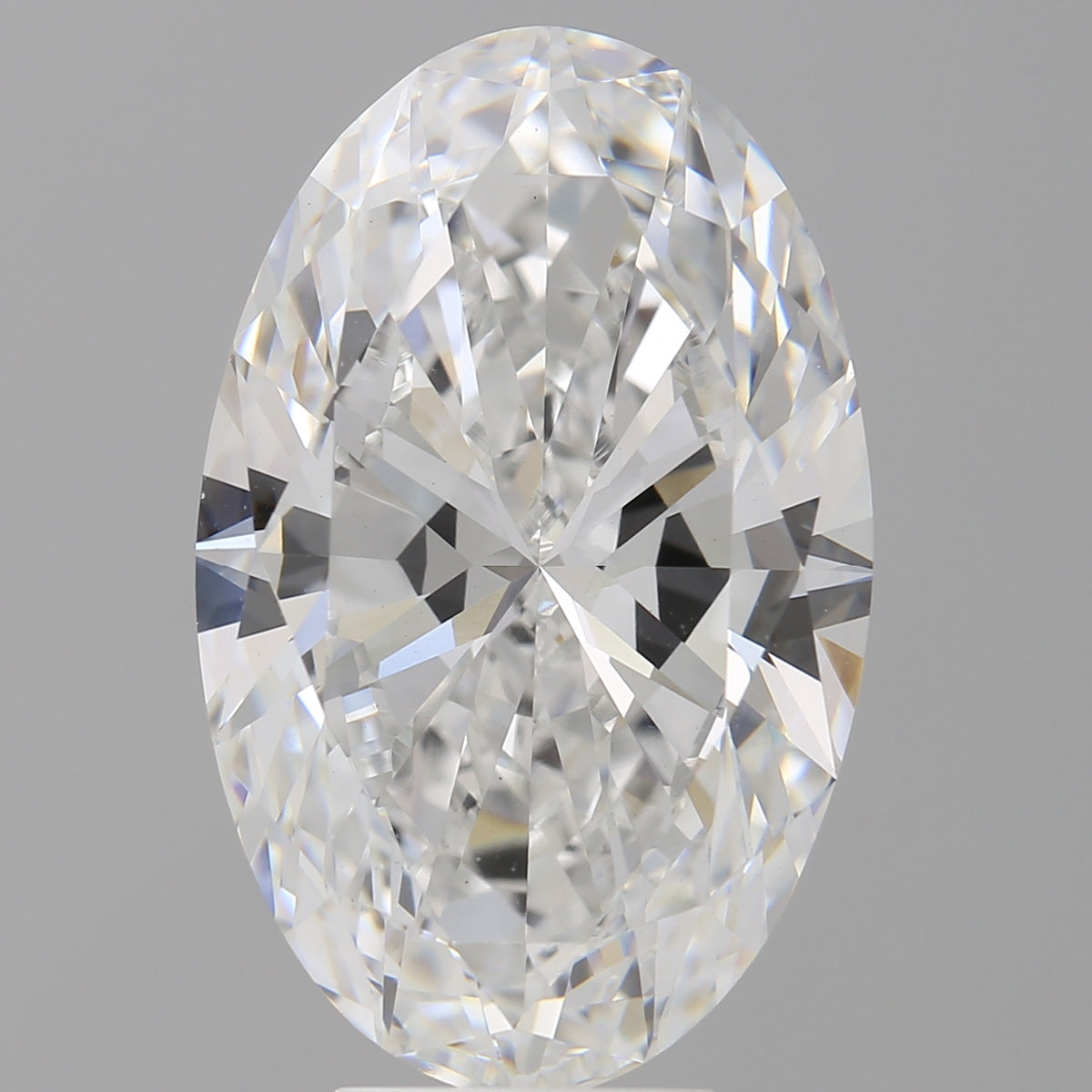 7.53 Carat Oval Shaped, Ideal Cut, E Color, VVS2 Clarity, IGI Certified Lab Grown Diamond