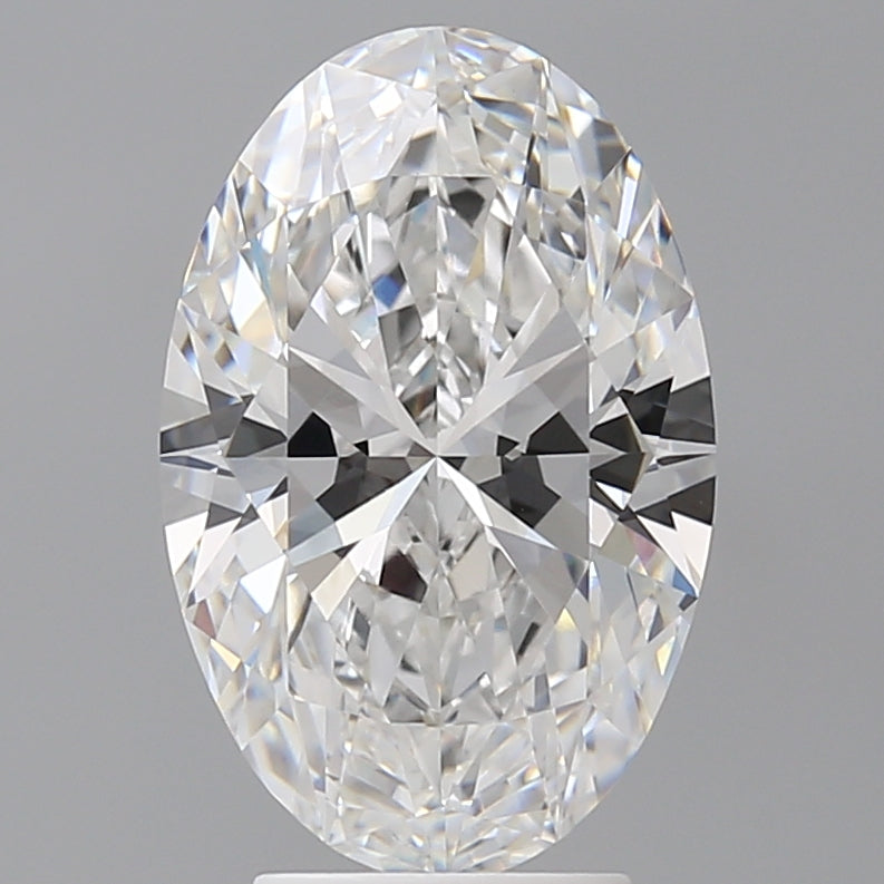 4.04 Carat Oval Shaped, Excellent Cut, E Color, VVS2 Clarity, IGI Certified Lab Grown Diamond