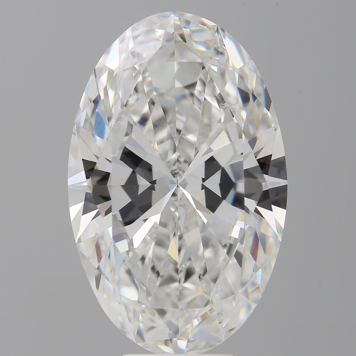 9.08 Carat Oval Shaped, Ideal Cut, F Color, VVS2 Clarity, IGI Certified Lab Grown Diamond