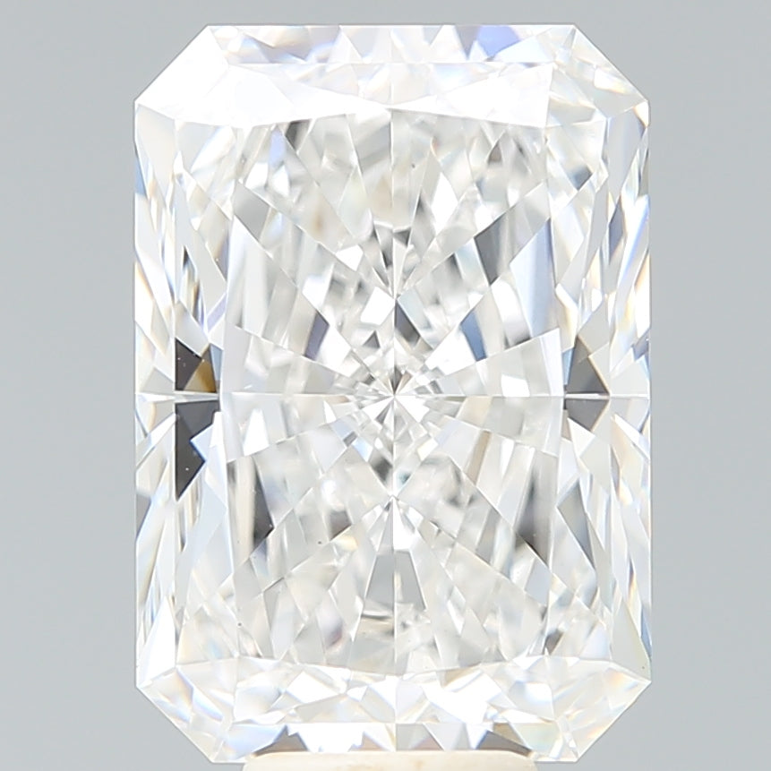 9.16 Carat Radiant Shaped, Ideal Cut, F Color, VS1 Clarity, IGI Certified Lab Grown Diamond