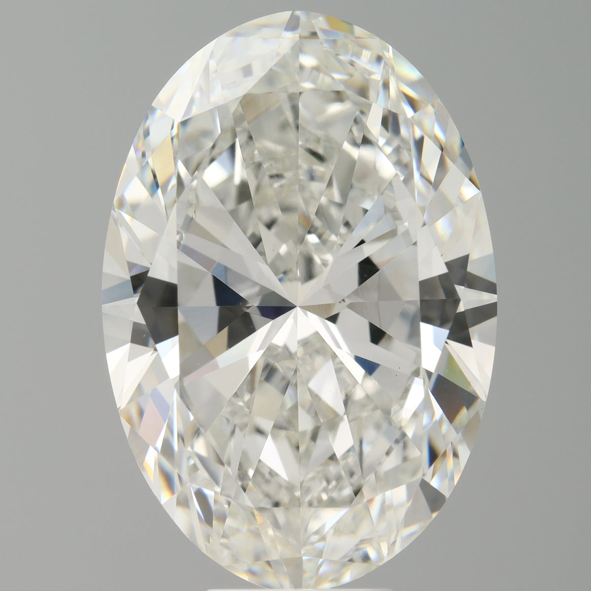 11.50 Carat Oval Shaped, Excellent Cut, F Color, VVS2 Clarity, IGI Certified Lab Grown Diamond