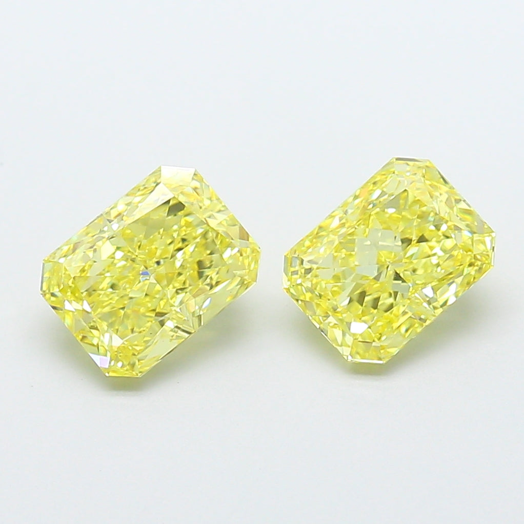 1.53 Carat Radiant Shaped, Ideal Cut, VVS2 Clarity, IGI Certified Lab Grown Diamond