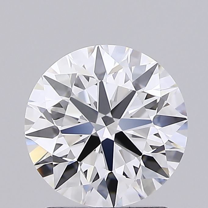 1.52 Carat Round Shaped, Ideal Cut, D Color, FL Clarity, IGI Certified Lab Grown Diamond