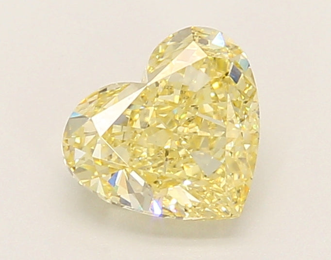 1.11 Carat Heart Shaped, Excellent Cut, VVS2 Clarity, IGI Certified Lab Grown Diamond