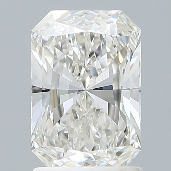 1.60 Carat Radiant Shaped, Ideal Cut, F Color, VVS1 Clarity, IGI Certified Lab Grown Diamond