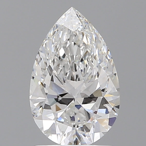 1.60 Carat Pear Shaped, Ideal Cut, E Color, VS1 Clarity, IGI Certified Lab Grown Diamond
