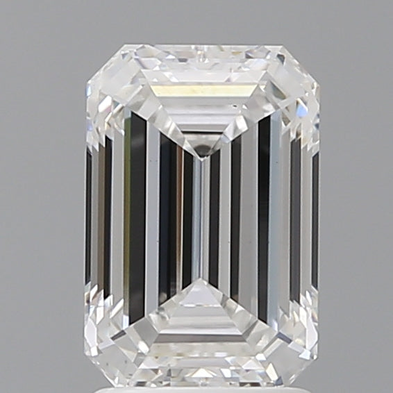 2.09 Carat Emerald Shaped, Ideal Cut, D Color, VS1 Clarity, IGI Certified Lab Grown Diamond