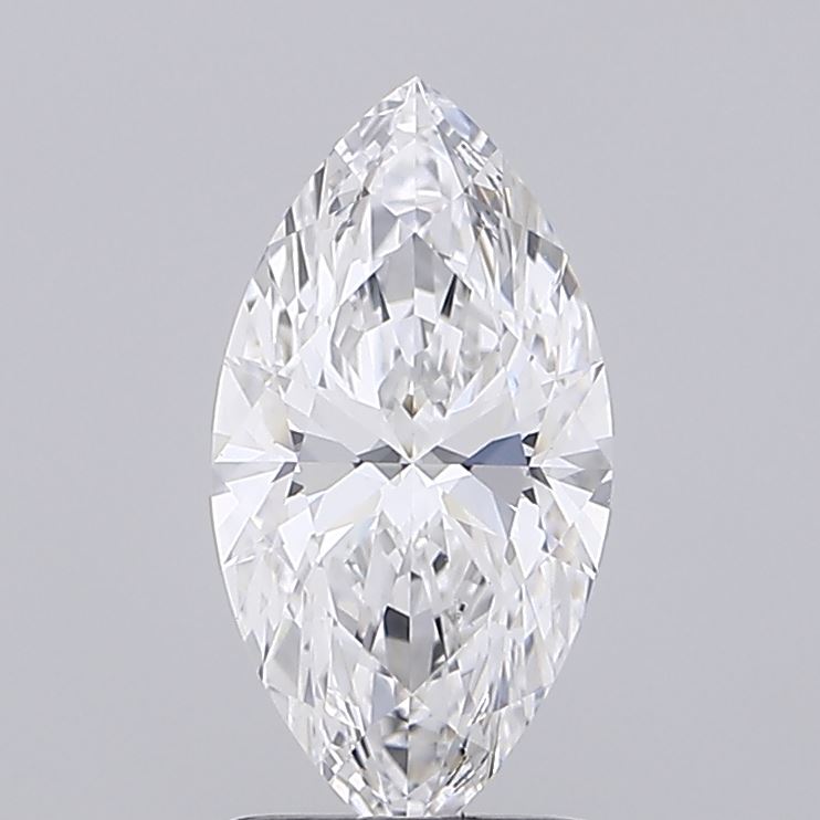 1.53 Carat Marquise Shaped, Ideal Cut, E Color, VVS1 Clarity, IGI Certified Lab Grown Diamond