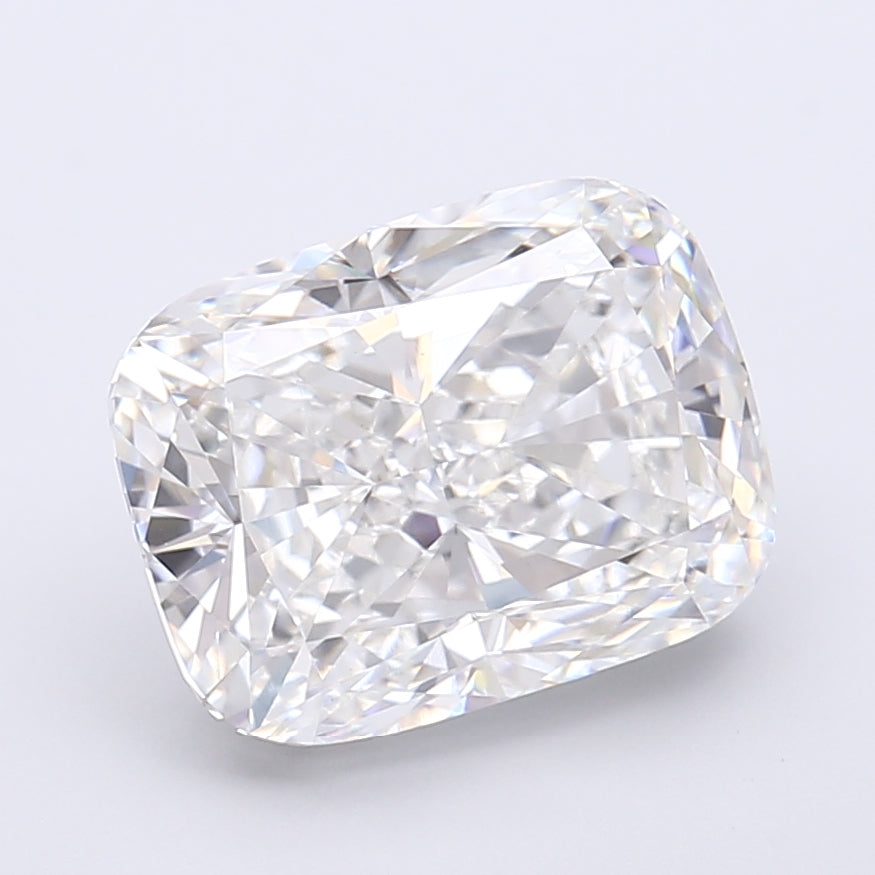 5.30 Carat Cushion Shaped, Very Good Cut, E Color, VVS2 Clarity, IGI Certified Lab Grown Diamond