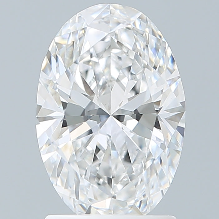 1.78 Carat Oval Shaped, Ideal Cut, D Color, VVS2 Clarity, IGI Certified Lab Grown Diamond