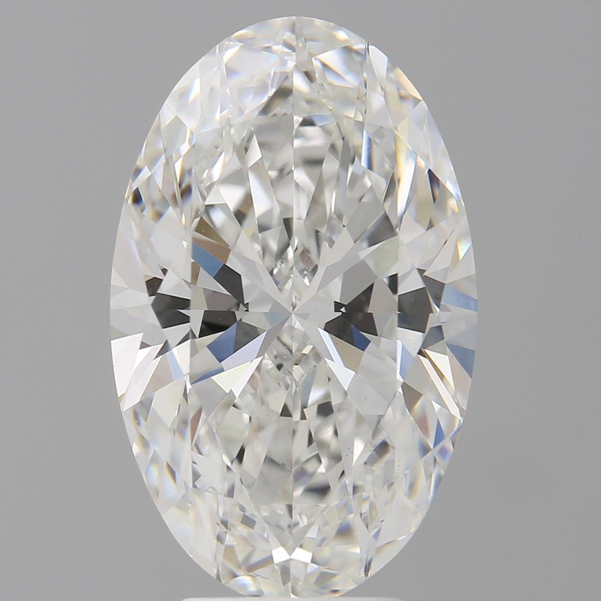 6.03 Carat Oval Shaped, Ideal Cut, E Color, VVS2 Clarity, IGI Certified Lab Grown Diamond