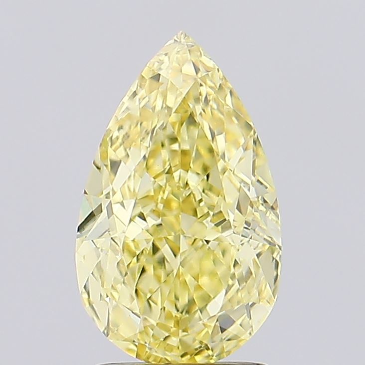 2.14 Carat Pear Shaped, Excellent Cut, VS2 Clarity, IGI Certified Lab Grown Diamond