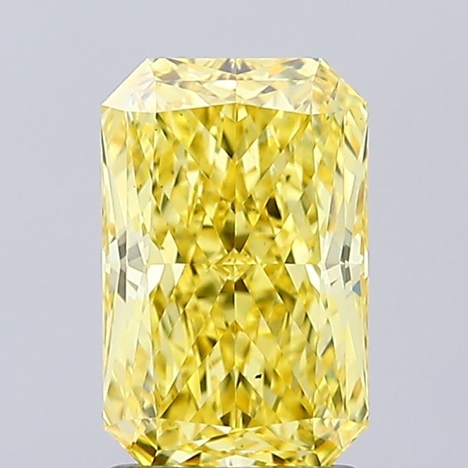 1.81 Carat Radiant Shaped, Excellent Cut, VS1 Clarity, IGI Certified Lab Grown Diamond