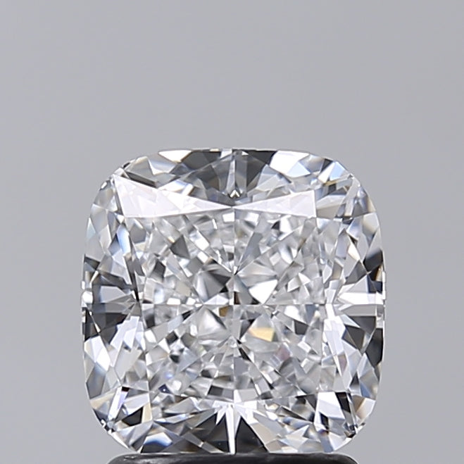 2.01 Carat Cushion Shaped, Excellent Cut, D Color, VVS2 Clarity, IGI Certified Lab Grown Diamond