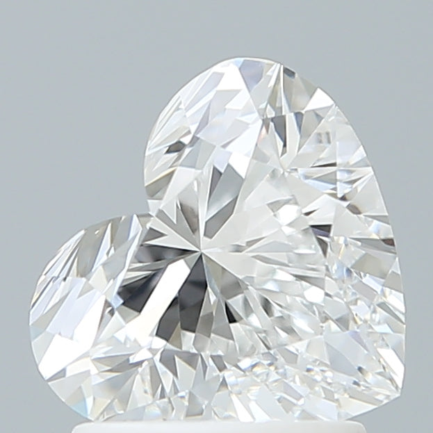 1.58 Carat Heart Shaped, Ideal Cut, E Color, VVS2 Clarity, IGI Certified Lab Grown Diamond