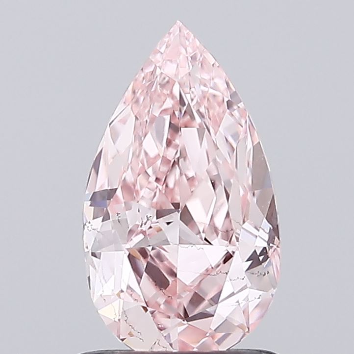 1.03 Carat Pear Shaped, Excellent Cut, SI1 Clarity, IGI Certified Lab Grown Diamond