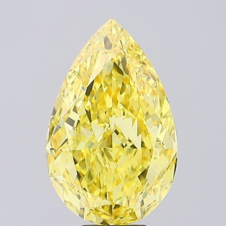 5.54 Carat Pear Shaped, Ideal Cut, VS2 Clarity, IGI Certified Lab Grown Diamond
