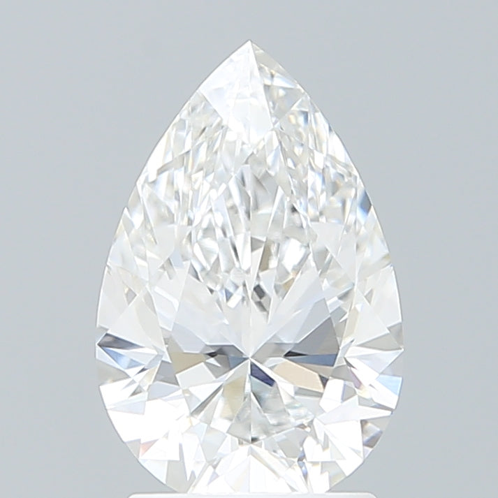 2.06 Carat Pear Shaped, Ideal Cut, E Color, VVS1 Clarity, IGI Certified Lab Grown Diamond