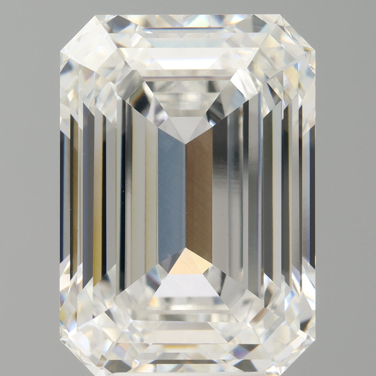 8.60 Carat Emerald Shaped, Ideal Cut, F Color, VVS2 Clarity, IGI Certified Lab Grown Diamond
