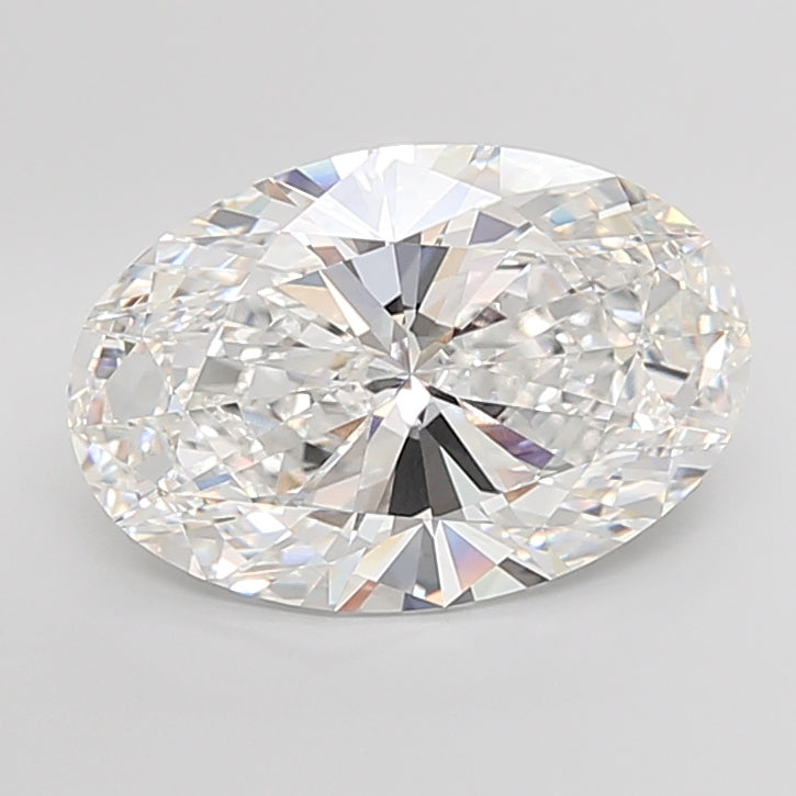 10.05 Carat Oval Shaped, Ideal Cut, E Color, VVS2 Clarity, IGI Certified Lab Grown Diamond