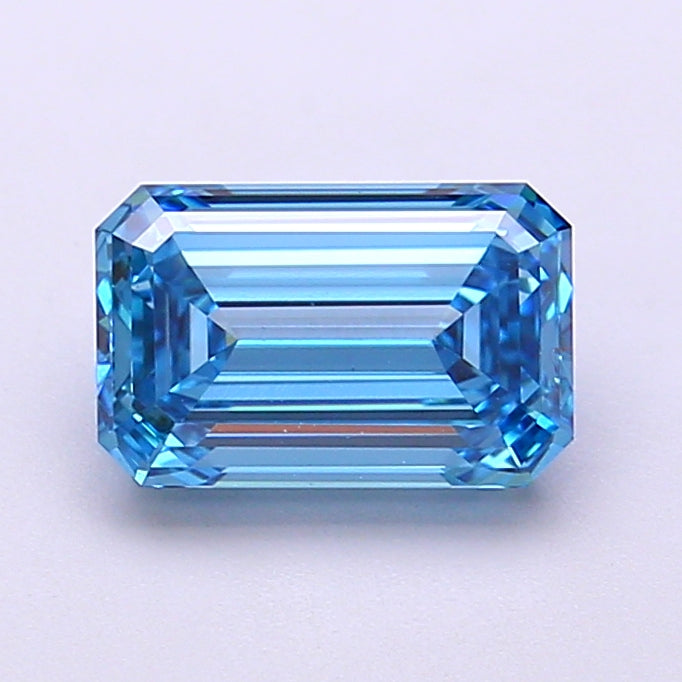 1.60 Carat Emerald Shaped, Very Good Cut, VS1 Clarity, IGI Certified Lab Grown Diamond