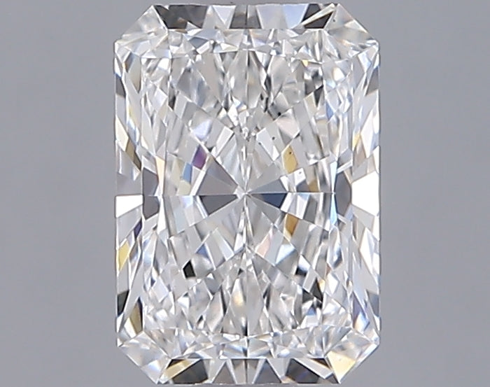 1.33 Carat Radiant Shaped, Ideal Cut, E Color, VVS2 Clarity, IGI Certified Lab Grown Diamond