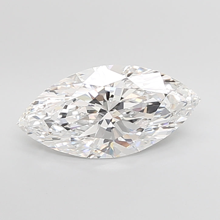 5.05 Carat Marquise Shaped, Excellent Cut, E Color, VVS2 Clarity, IGI Certified Lab Grown Diamond