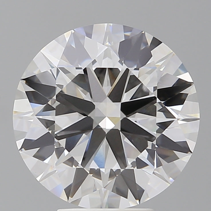 5.53 Carat Round Shaped, Ideal Cut, E Color, VVS2 Clarity, IGI Certified Lab Grown Diamond