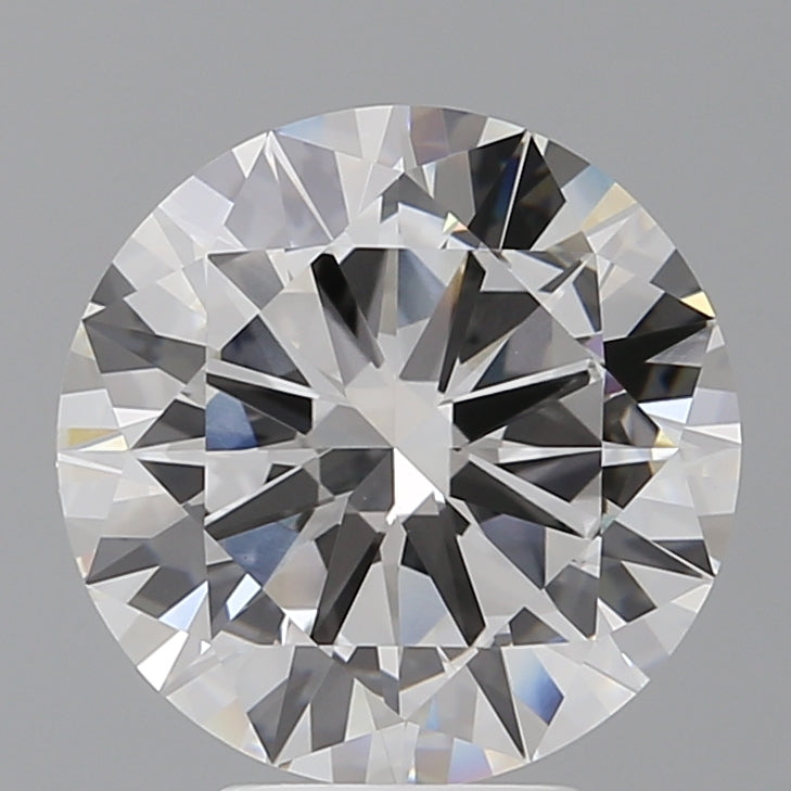 5.06 Carat Round Shaped, Excellent Cut, E Color, VVS2 Clarity, IGI Certified Lab Grown Diamond