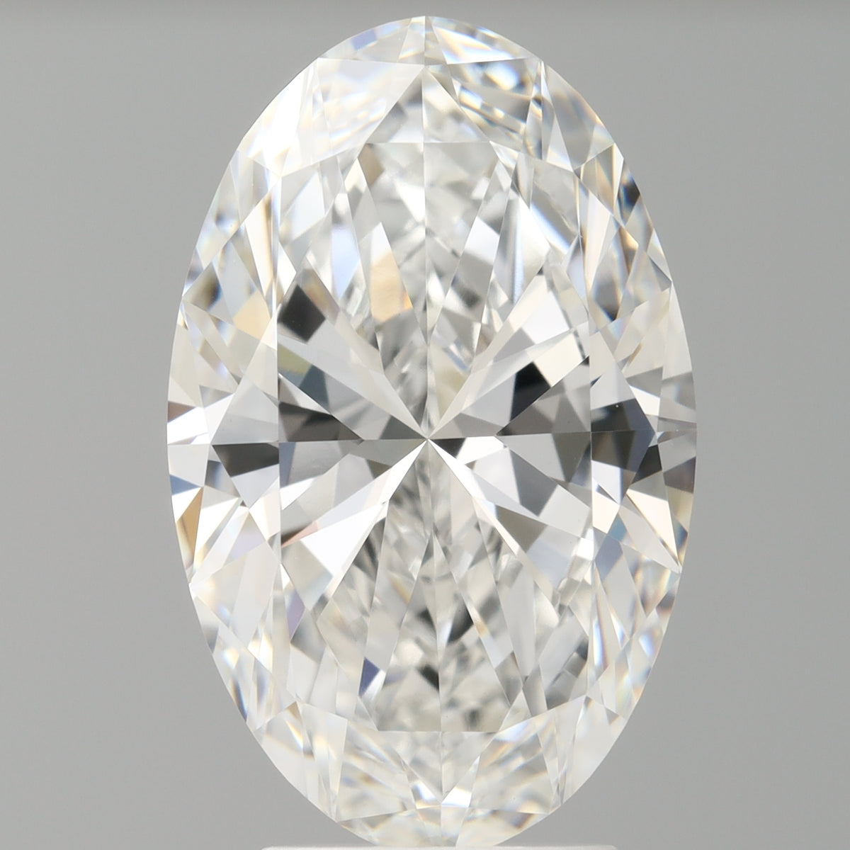 4.08 Carat Oval Shaped, Ideal Cut, E Color, VVS2 Clarity, IGI Certified Lab Grown Diamond
