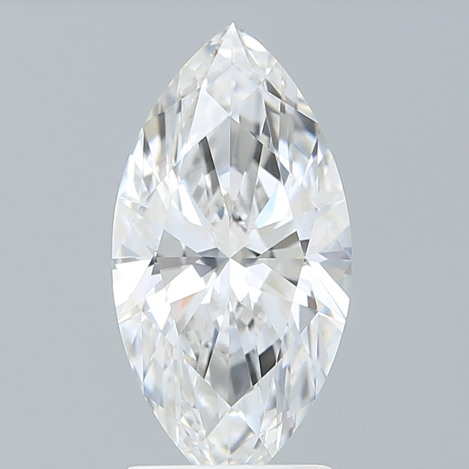 2.11 Carat Marquise Shaped, Ideal Cut, E Color, VVS2 Clarity, IGI Certified Lab Grown Diamond