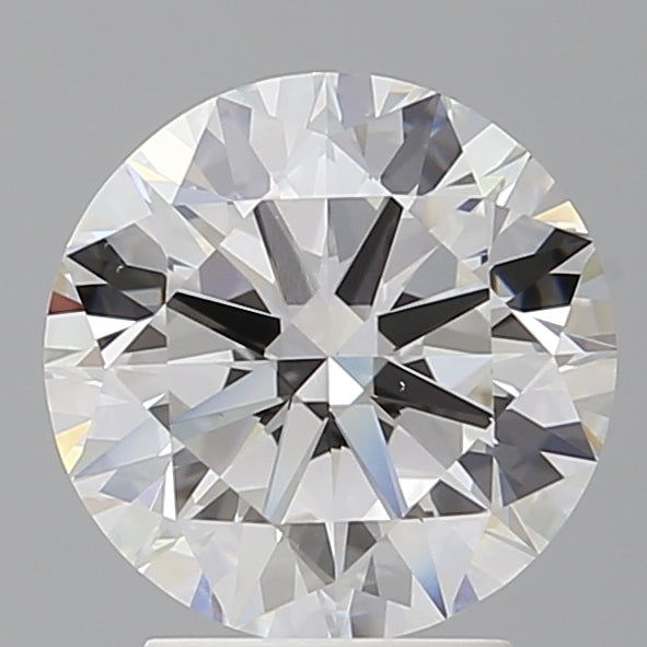 3.00 Carat Round Shaped, Excellent Cut, F Color, VVS2 Clarity, IGI Certified Lab Grown Diamond