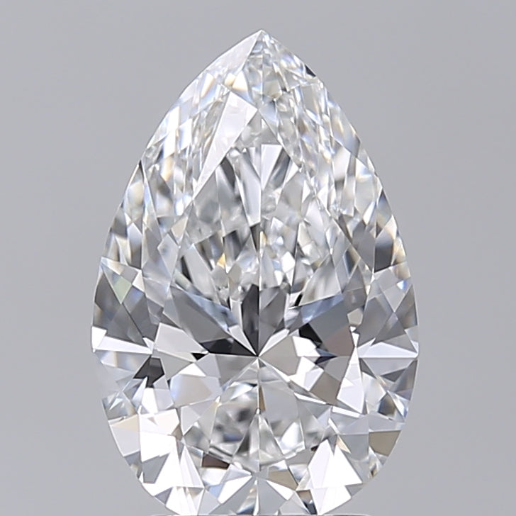 3.01 Carat Pear Shaped, Excellent Cut, E Color, VVS2 Clarity, IGI Certified Lab Grown Diamond