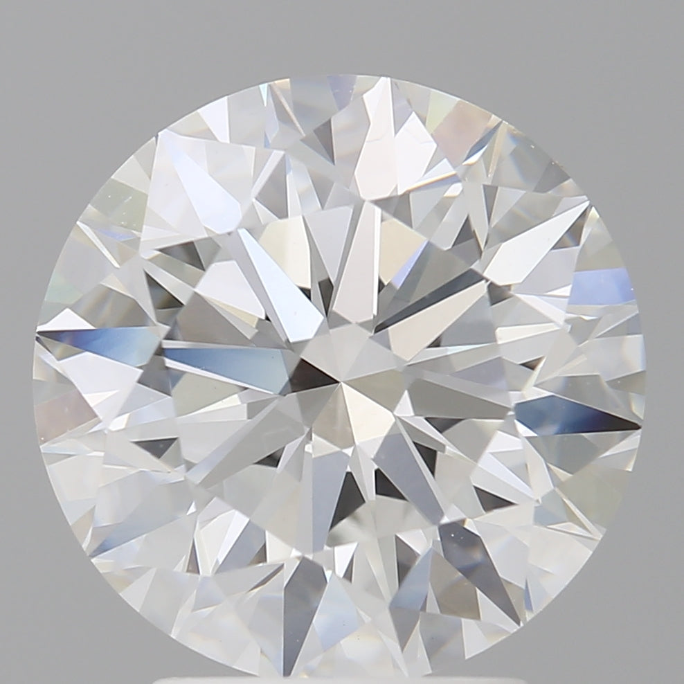 3.52 Carat Round Shaped, Ideal Cut, E Color, VVS2 Clarity, IGI Certified Lab Grown Diamond