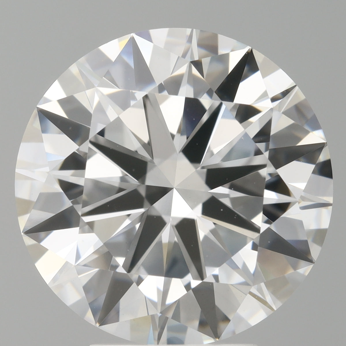 5.07 Carat Round Shaped, Excellent Cut, E Color, VVS2 Clarity, IGI Certified Lab Grown Diamond