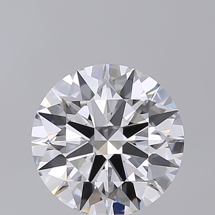 2.52 Carat Round Shaped, Ideal Cut, E Color, VVS2 Clarity, IGI Certified Lab Grown Diamond