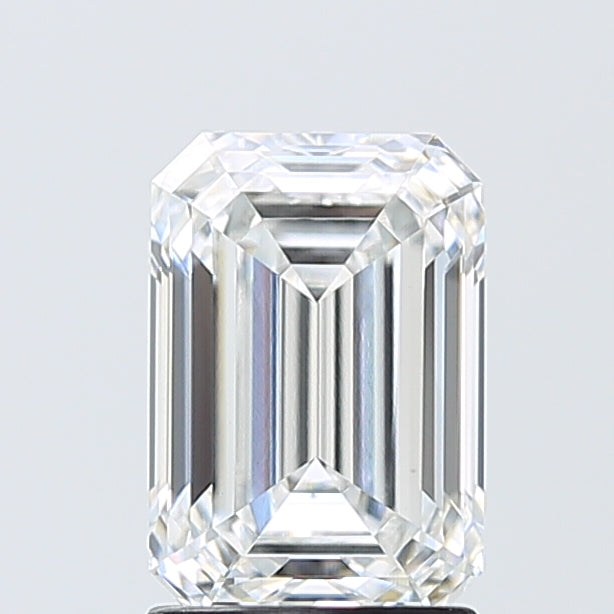 2.01 Carat Emerald Shaped, Ideal Cut, D Color, VVS2 Clarity, IGI Certified Lab Grown Diamond