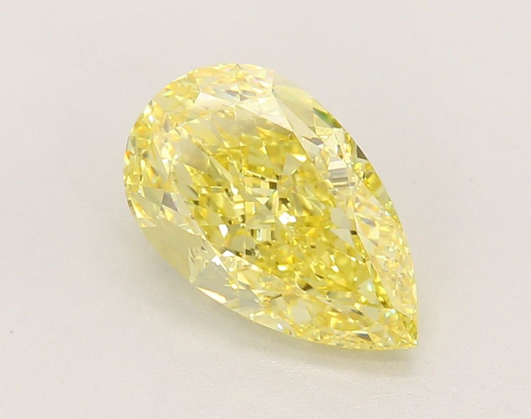 2.54 Carat Pear Shaped, Ideal Cut, VVS2 Clarity, IGI Certified Lab Grown Diamond