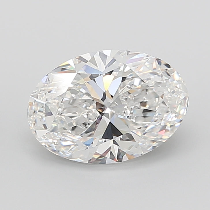 8.00 Carat Oval Shaped, Ideal Cut, E Color, VVS2 Clarity, IGI Certified Lab Grown Diamond