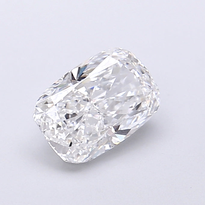 1.09 Carat Cushion Shaped, Very Good Cut, D Color, VVS2 Clarity, IGI Certified Lab Grown Diamond