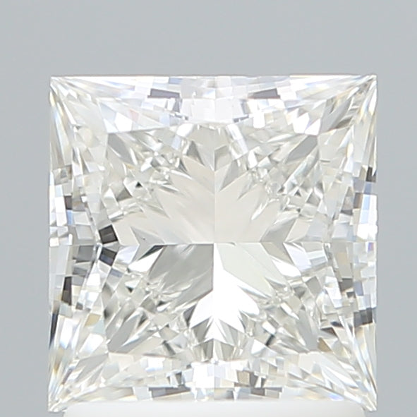 1.71 Carat Princess Shaped, Ideal Cut, F Color, VVS2 Clarity, IGI Certified Lab Grown Diamond