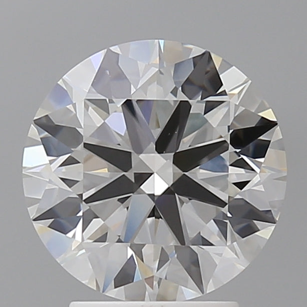 3.05 Carat Round Shaped, Ideal Cut, F Color, VVS2 Clarity, IGI Certified Lab Grown Diamond