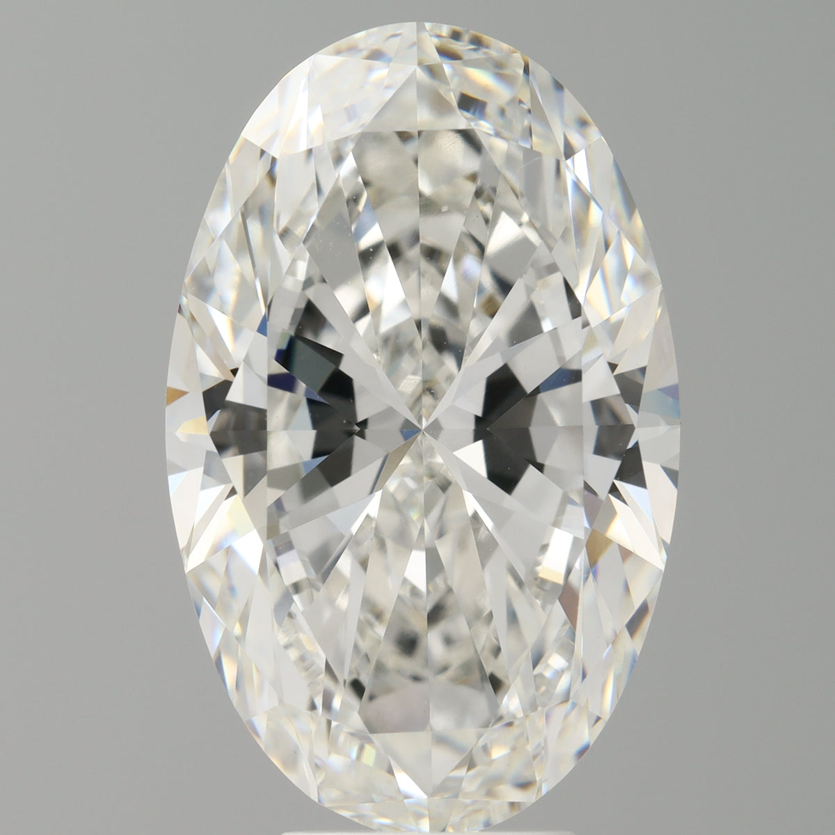 7.06 Carat Oval Shaped, Ideal Cut, F Color, VVS2 Clarity, IGI Certified Lab Grown Diamond