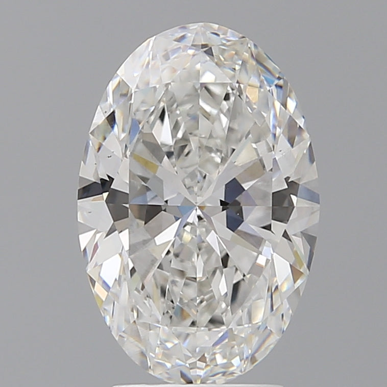 3.59 Carat Oval Shaped, Ideal Cut, F Color, VS2 Clarity, IGI Certified Lab Grown Diamond