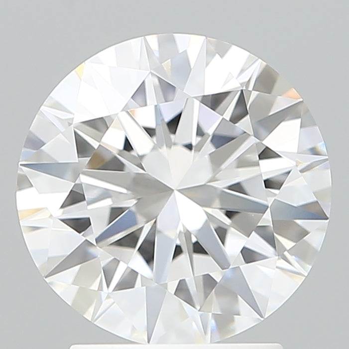 2.51 Carat Round Shaped, Ideal Cut, F Color, VVS1 Clarity, IGI Certified Lab Grown Diamond