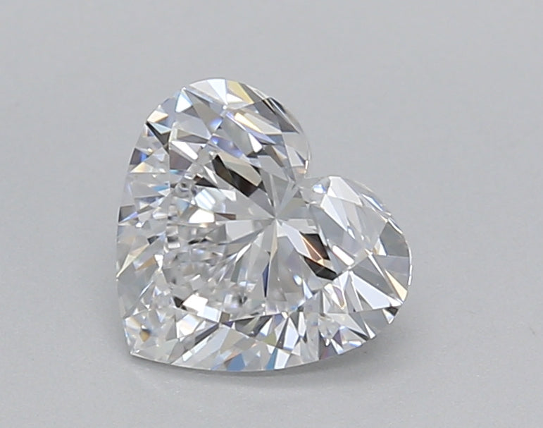 1.01 Carat Heart Shaped, Very Good Cut, D Color, VVS2 Clarity, IGI Certified Lab Grown Diamond