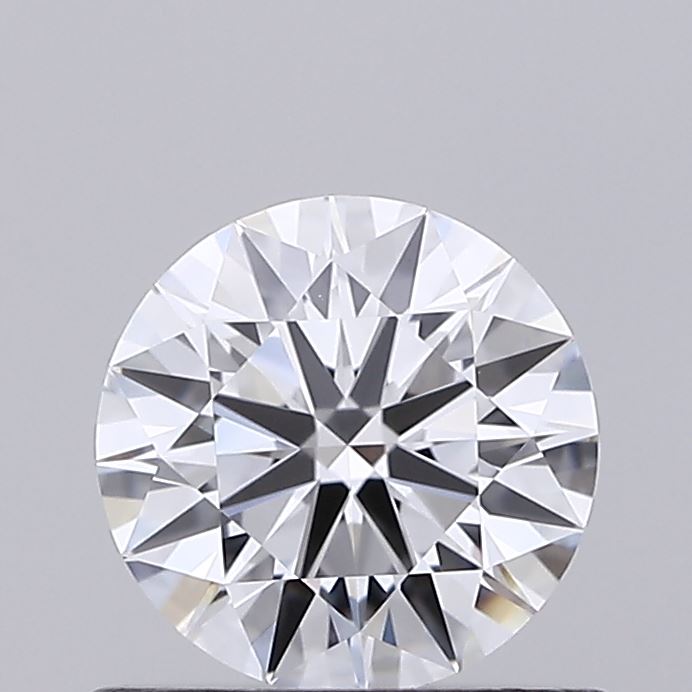 0.54 Carat Round Shaped, Ideal Cut, D Color, VVS2 Clarity, IGI Certified Lab Grown Diamond